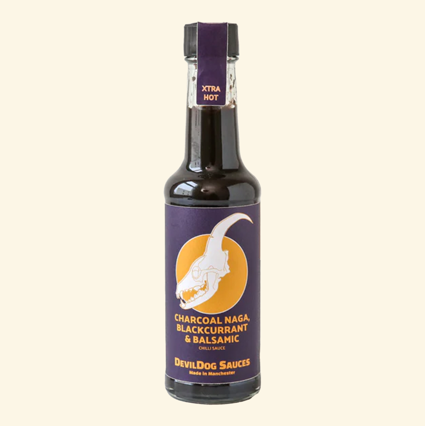 Charcoal Naga, Blackcurrant & Balsamic - Hot Sauce